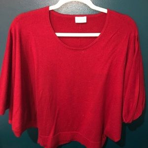 Cropped TSE cashmere sweater